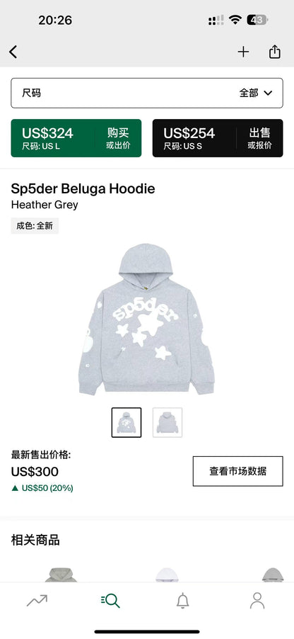 Sp5der Hoodie 1:1
