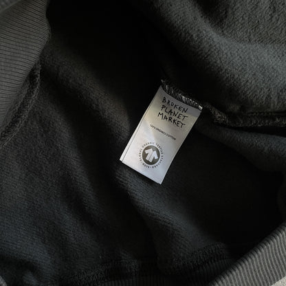 Broken Planet Skelett-Kapuzenpullover mit Reißverschluss 