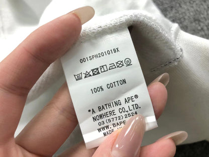 Felpa con cappuccio Bape