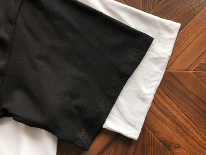 Maglietta con lacrime di denim 