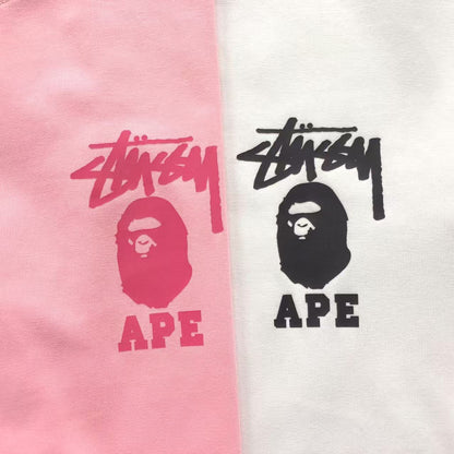 Maglietta Bape x Stussy