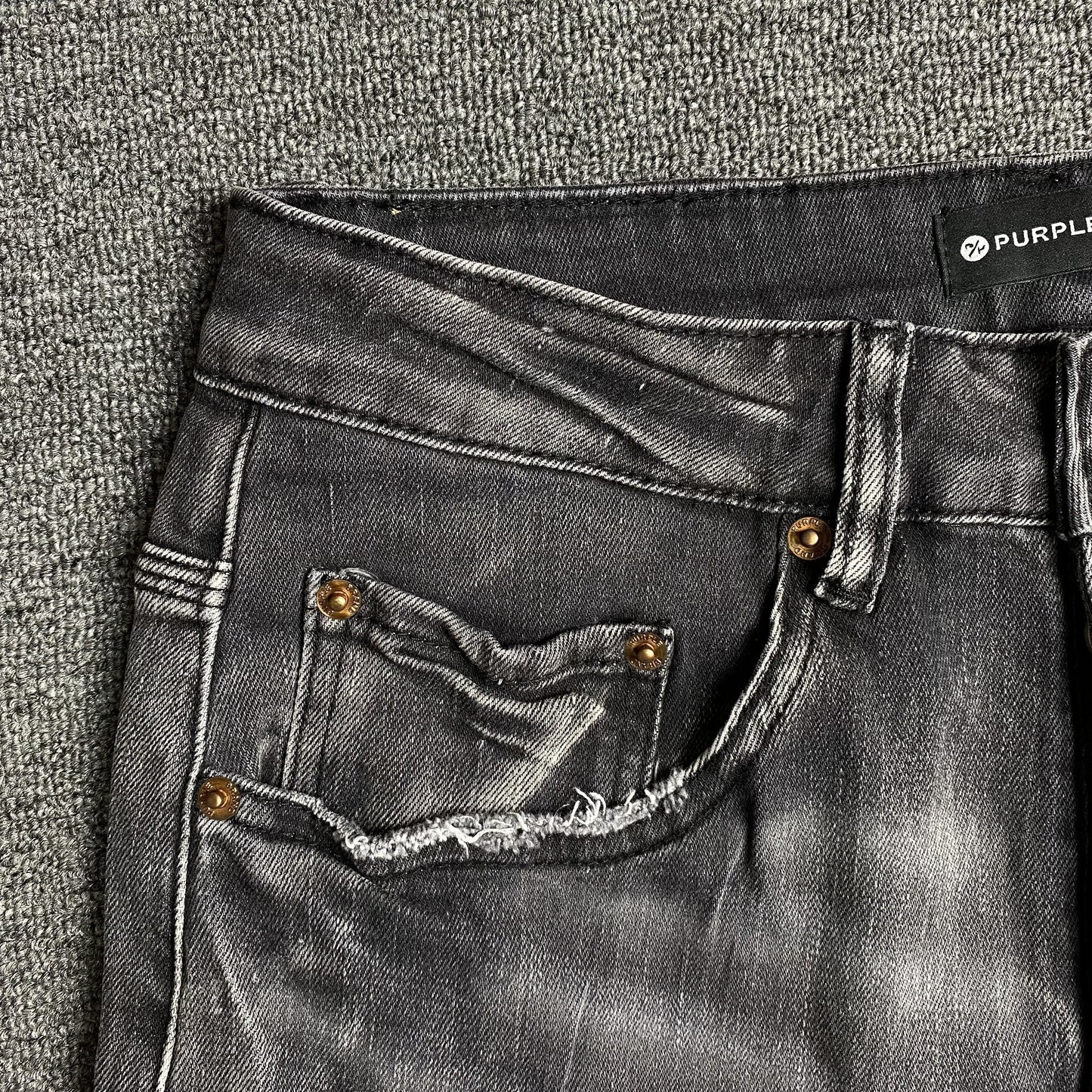 Jeans slim del marchio Purple