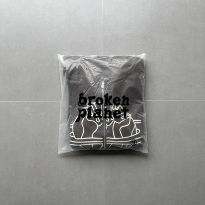 Broken Planet Market – Arctic – Kapuzenpullover mit Reißverschluss 