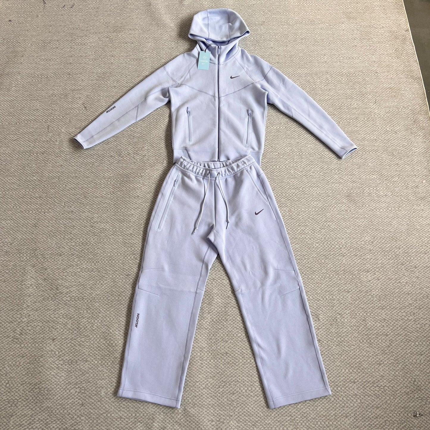 Nike x Nocta Techfleece Hellviolett