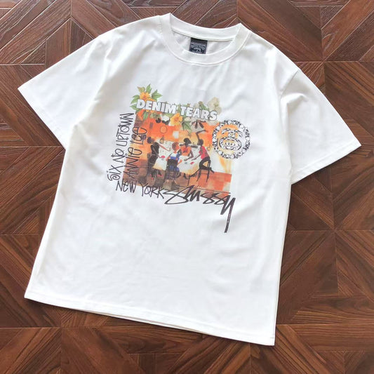 Maglietta Denim Tears x Stussy 
