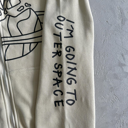 Broken Planet Planet Kapuzenjacke mit Reißverschluss 