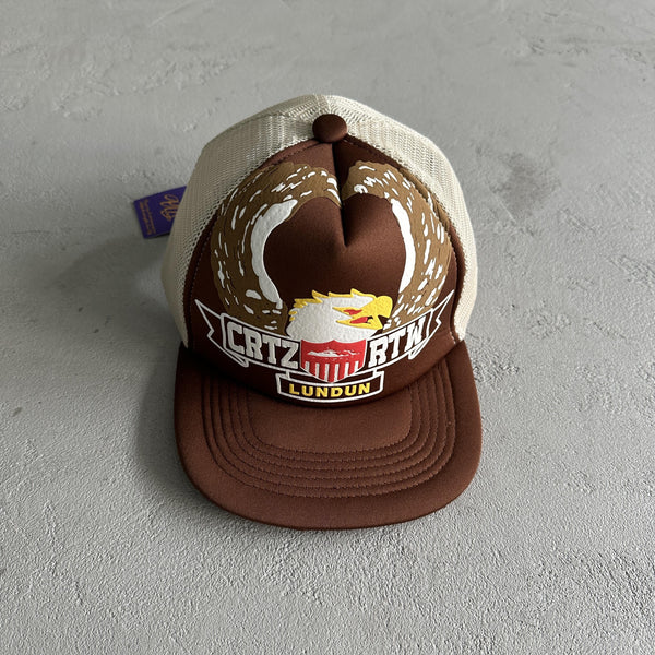 Gorra de camionero Corteiz Eagle