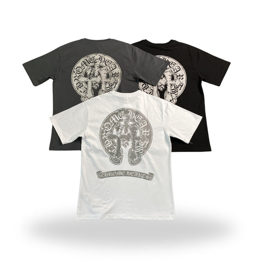 Chrom Herzen T-Shirt
