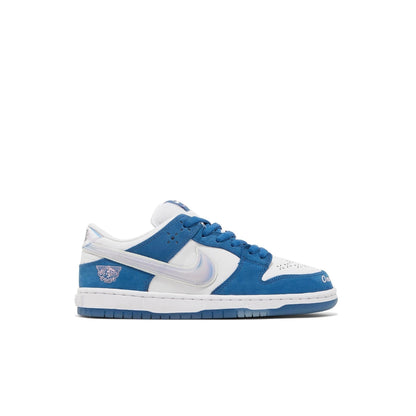 Born x Raised x Nike SB Dunk Low Bianco Blu 