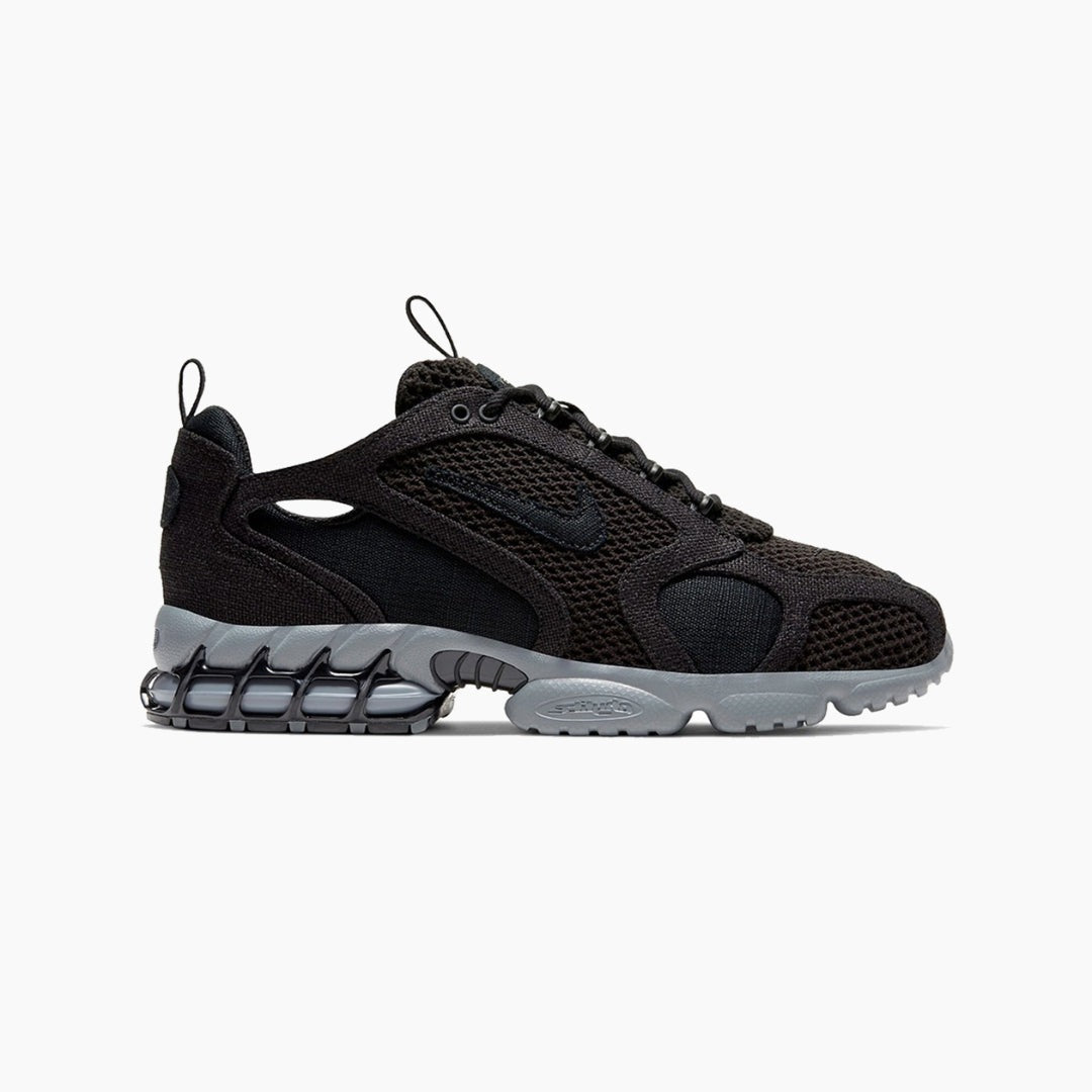 Nike x Stussy Air Zoom Spiridon Caged Black 