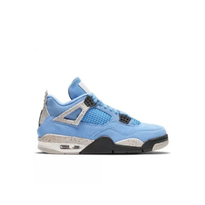 AIR JORDAN 4 RETRO "UNIVERSITY BLUE" BLAU 