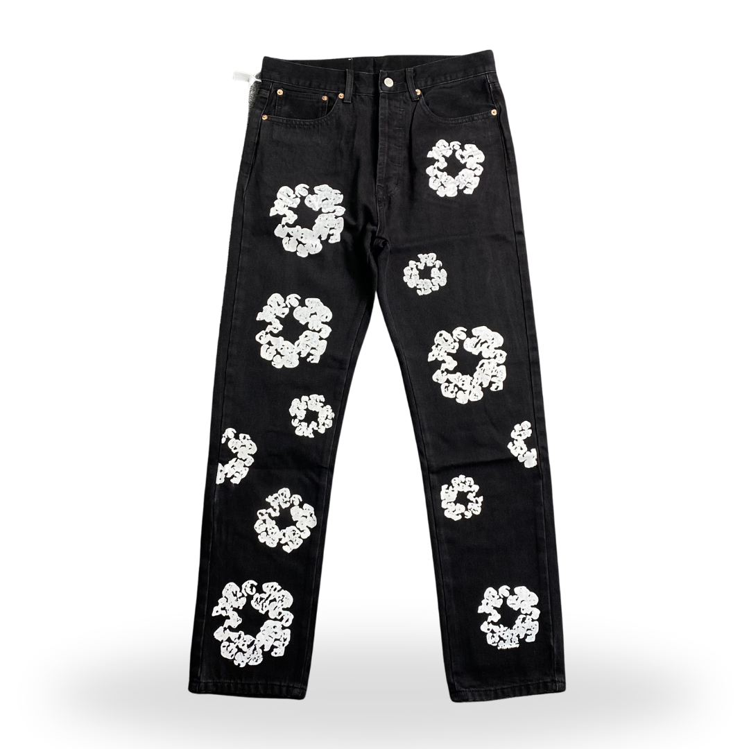 Jeans strappati in denim