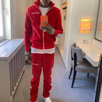 Abito Palm Angels rosso