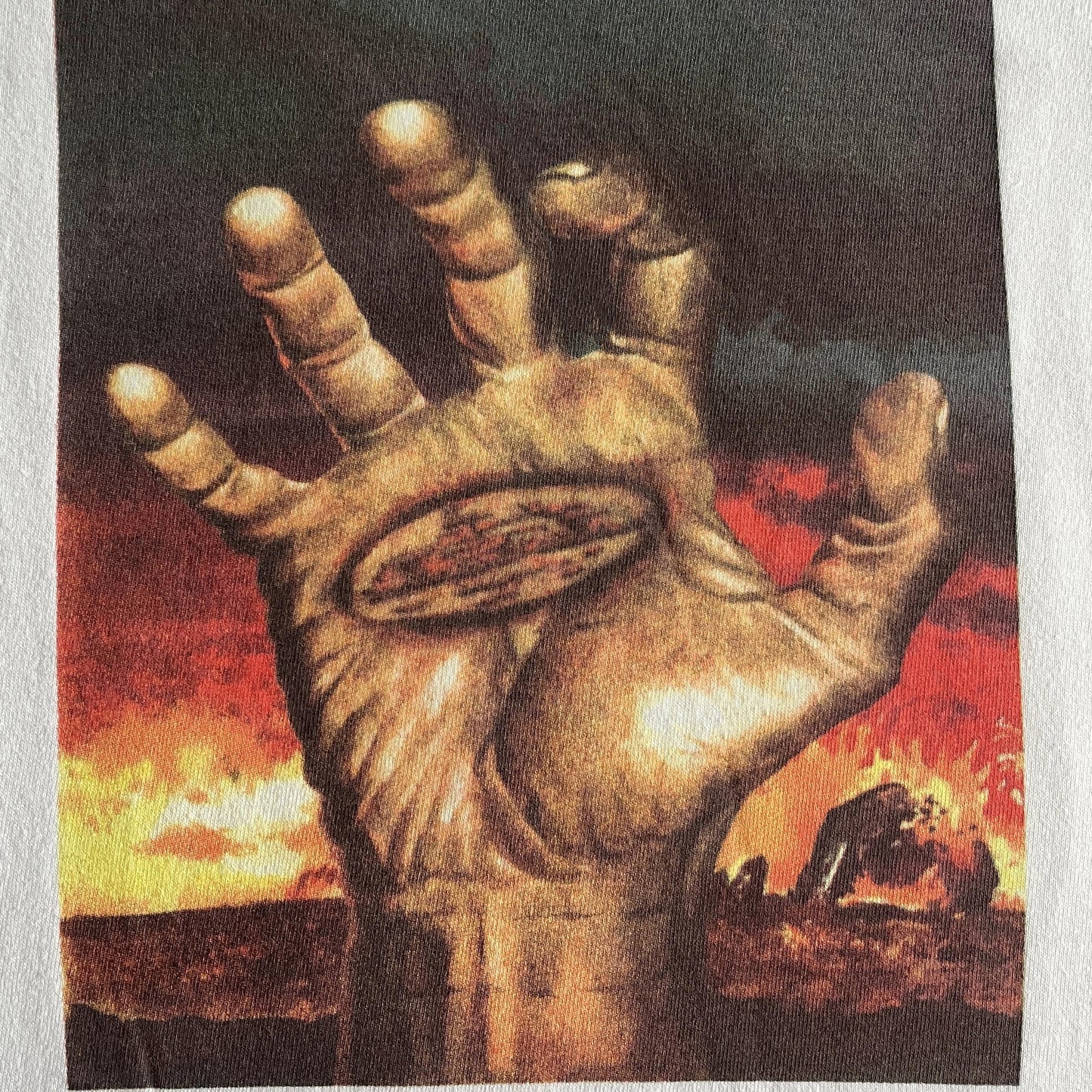 Corteiz Hand Weißes T-Shirt 