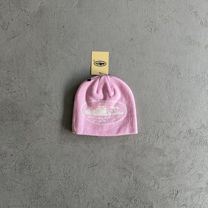 Corteiz Demon Beanie - Beige Mütze