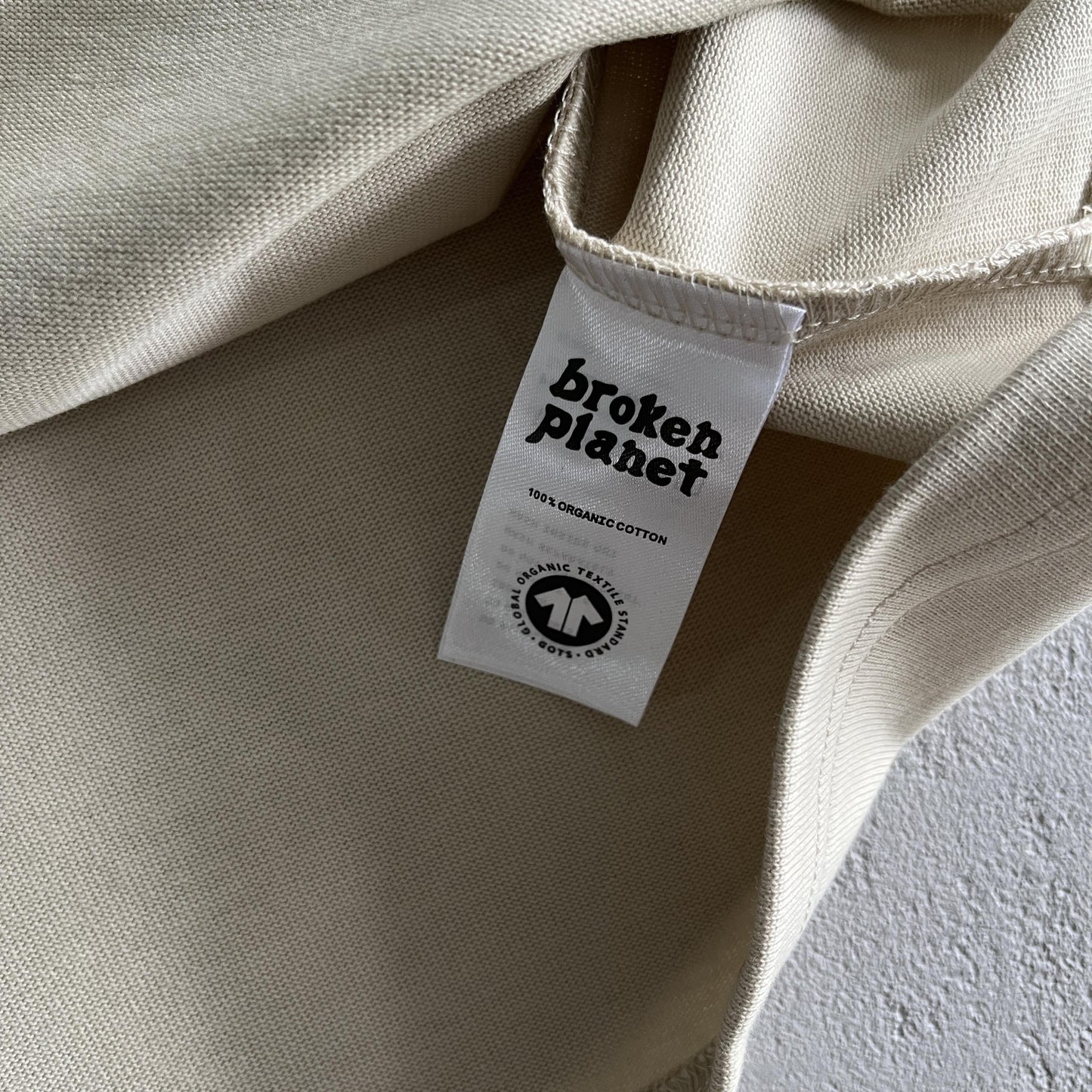 Maglietta corta con lettera base Broken Planet 