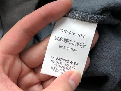 Felpa con cappuccio Bape