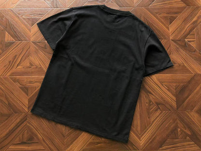 Maglietta con lacrime di denim 