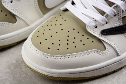 Air Jordan 1 Retro Low Golf Travis Scott Neutral Olive