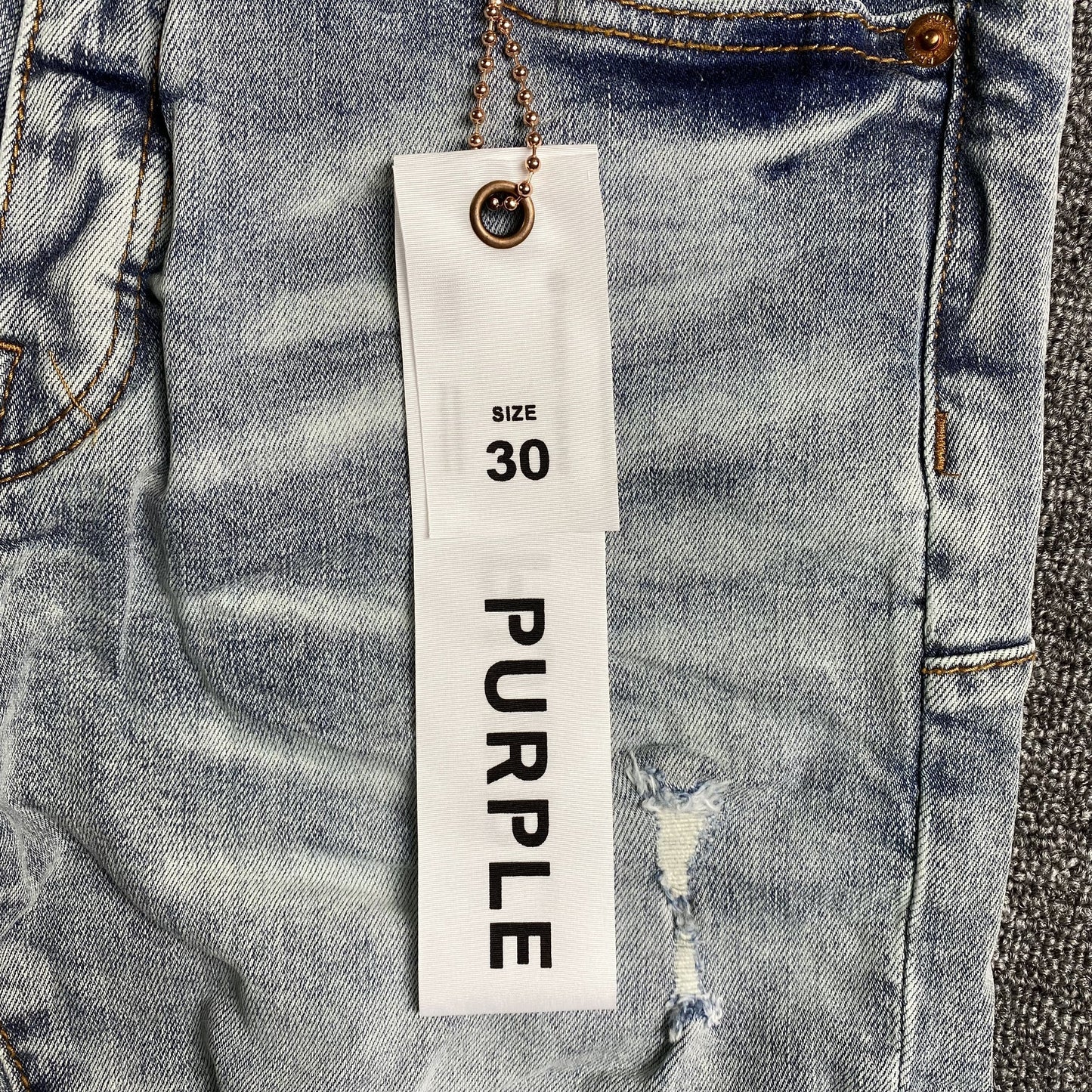 Schmale Jeans der Marke Purple Brand