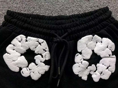 Maglietta con lacrime di denim