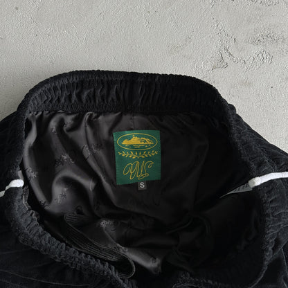 Corteiz Velvet Pant Black