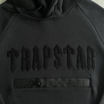 Trapstar Trainingsanzug Chenille Decording Black Out 