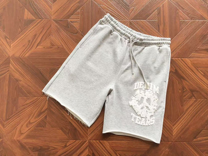 Pantaloncini di jeans strappati 