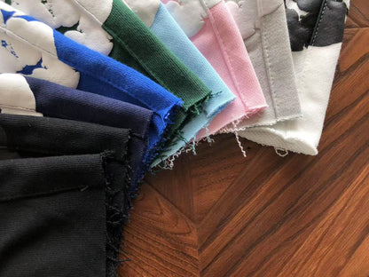 Pantaloncini con strappi in denim 