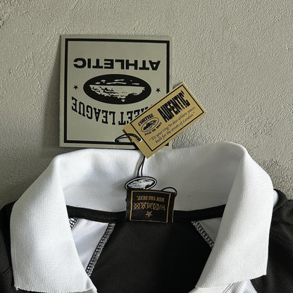 Corteiz Panel Jersey-Schwarz