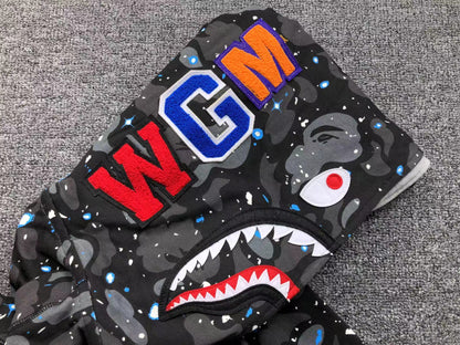 Felpa con cappuccio Bape