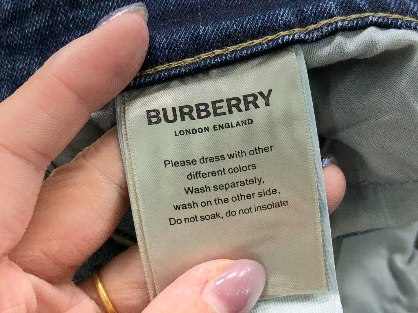 Pantaloni Burberry