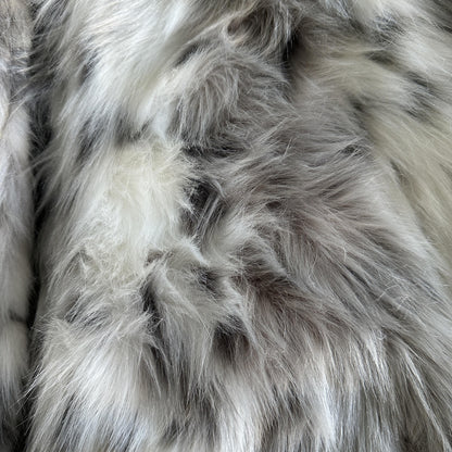 Corteiz Pelzjacke mit Kapuze