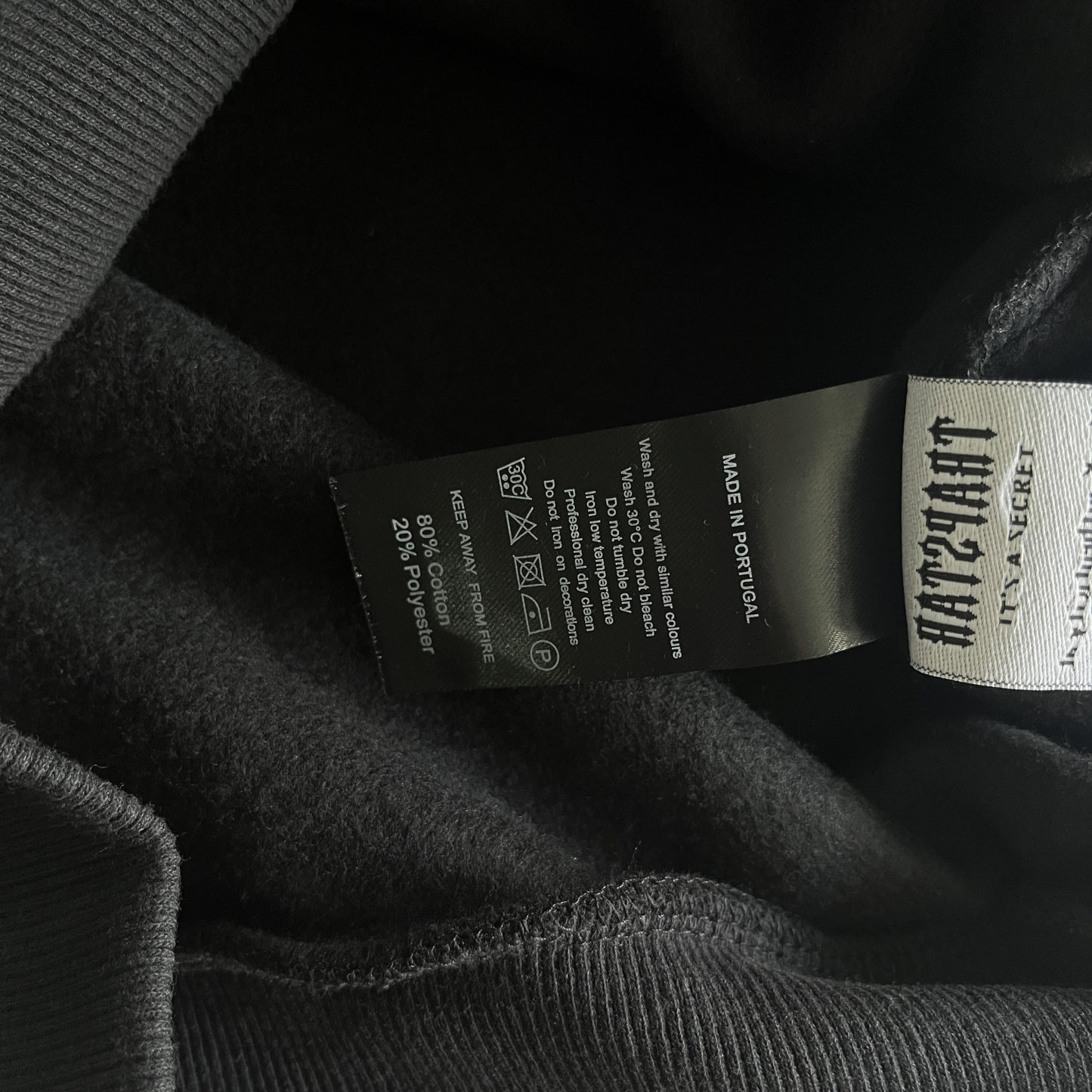 Trapstar Trainingsanzug Chenille Decording Black Out 