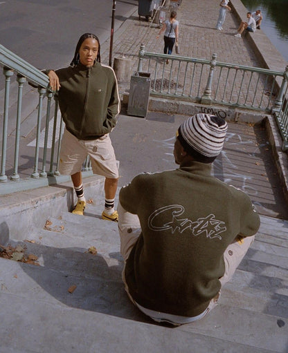 Corteiz Fleece-Strickreißverschluss