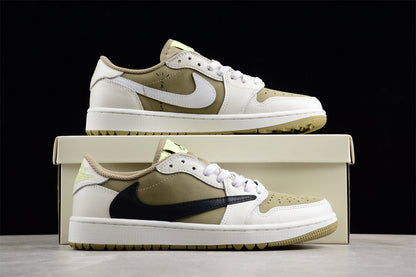Air Jordan 1 Retro Low Golf Travis Scott Neutral Olive