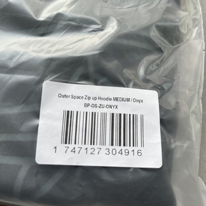 Broken Planet Planet Kapuzenjacke mit Reißverschluss, Grau 