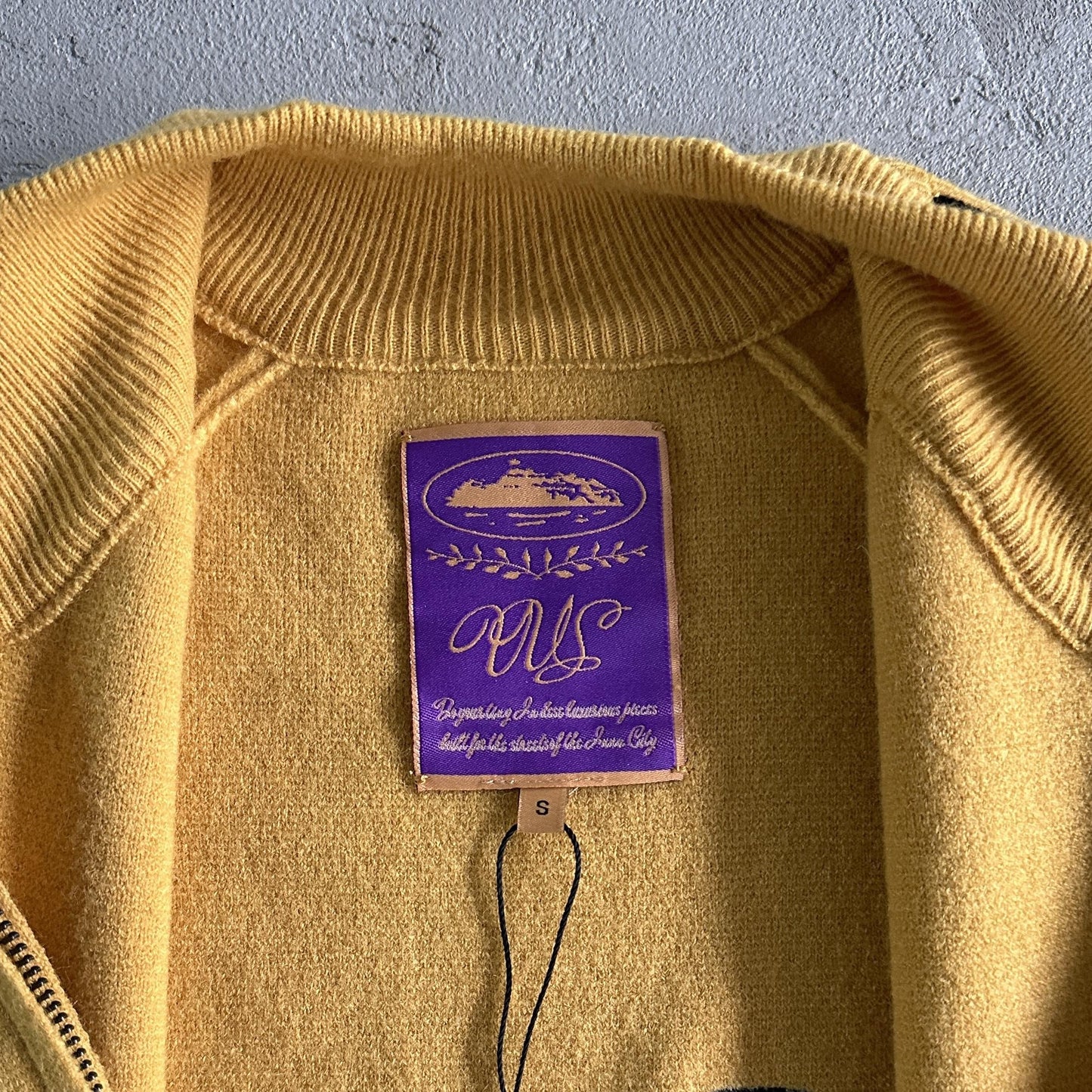 Corteiz Fleece-Strickreißverschluss