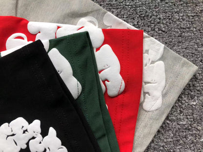 Maglietta con lacrime di denim