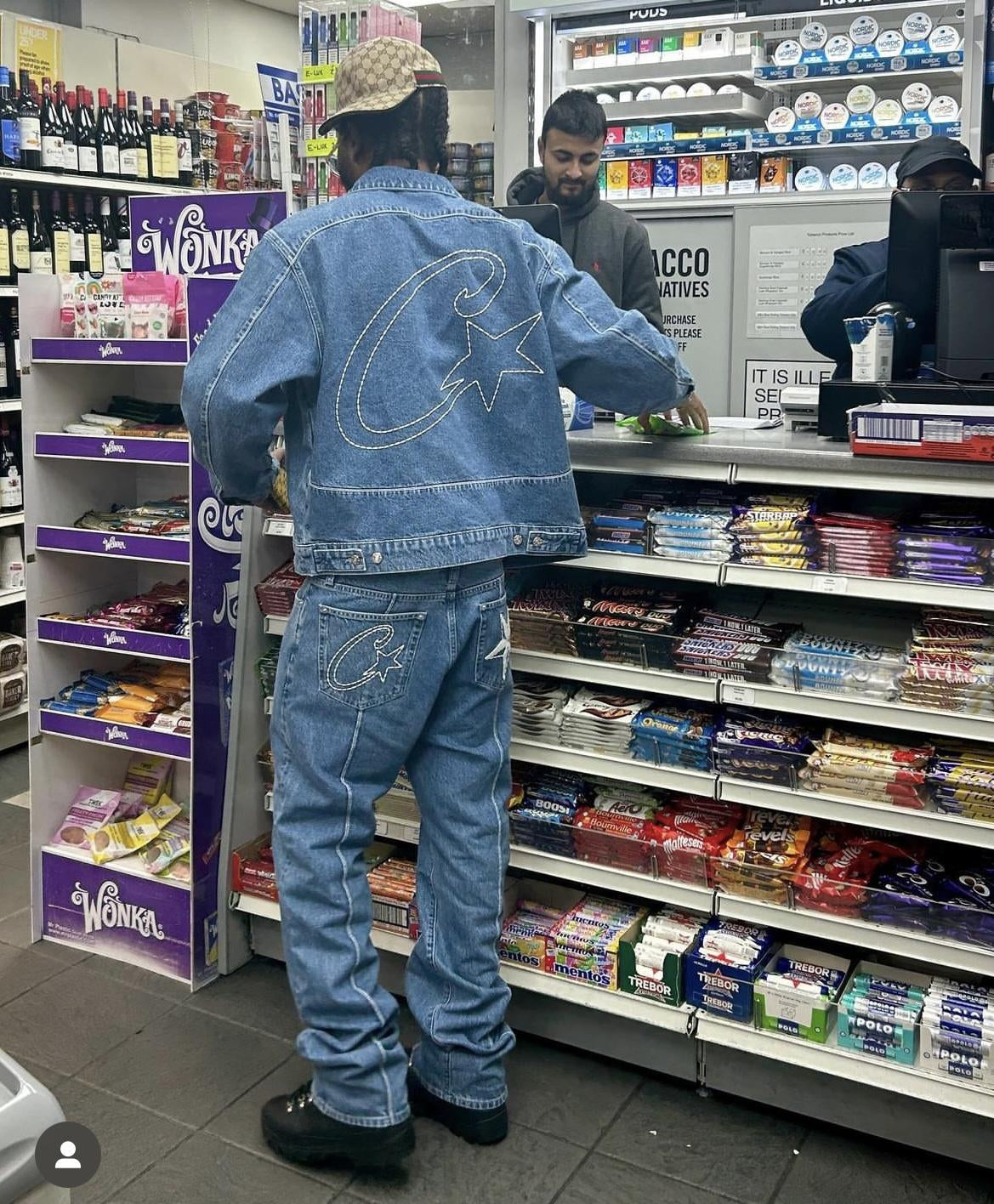 Giacca in denim Corteiz