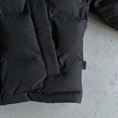 Trapstar Decoded Pufferjacke mit Kapuze 2.0 Schwarz / Infrarot 