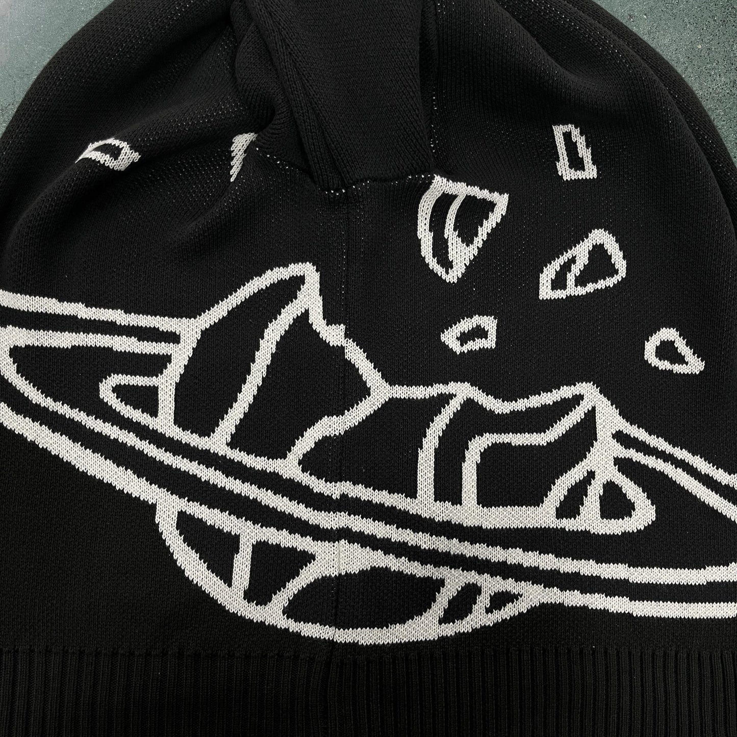 Broken P Knitted Sweater