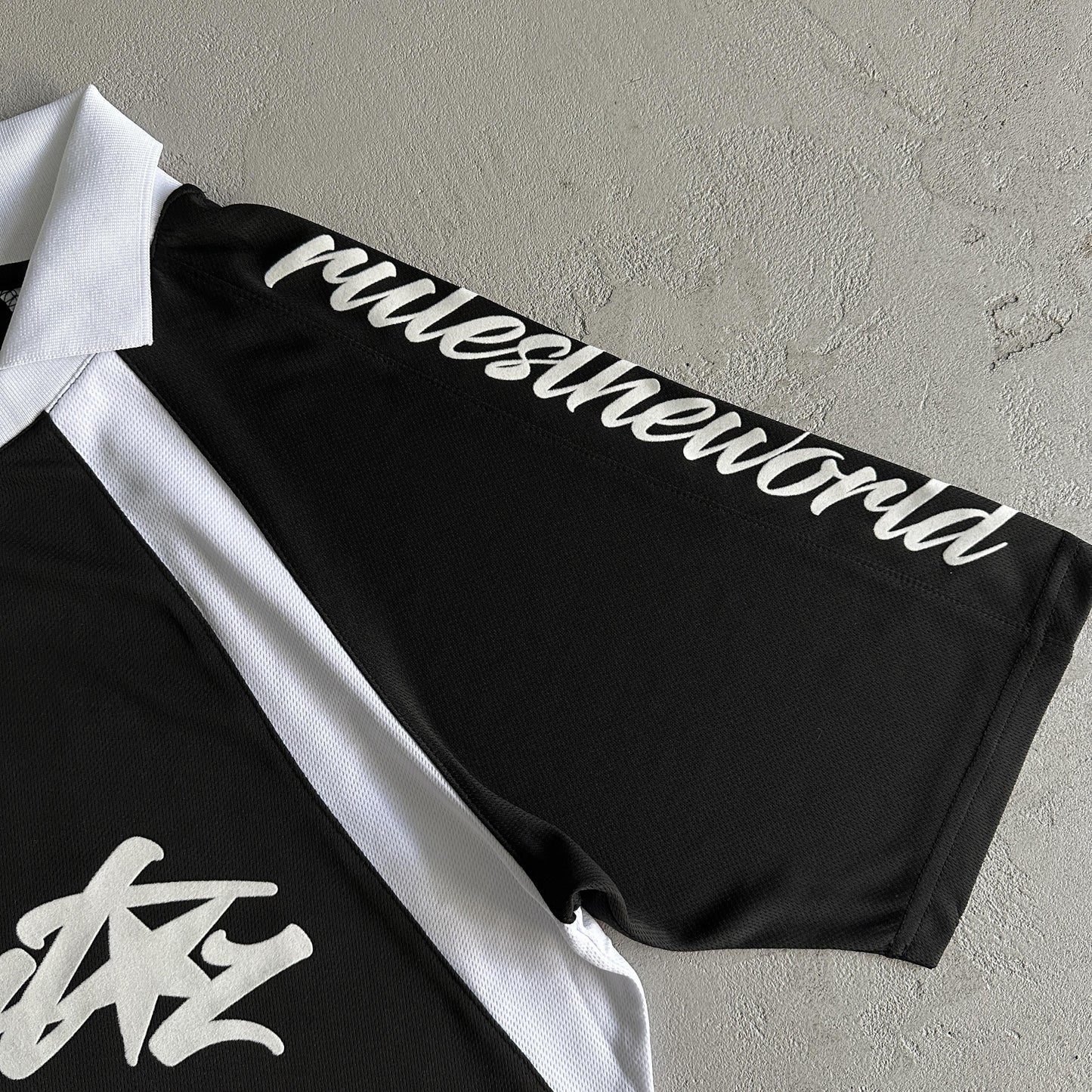 Corteiz Panel Jersey-Schwarz