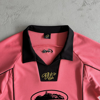Corteiz Talismo Fußballtrikot – Pink
