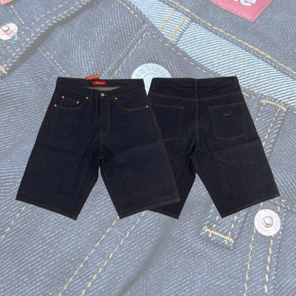 Supreme Baggy-Jeans-Shorts