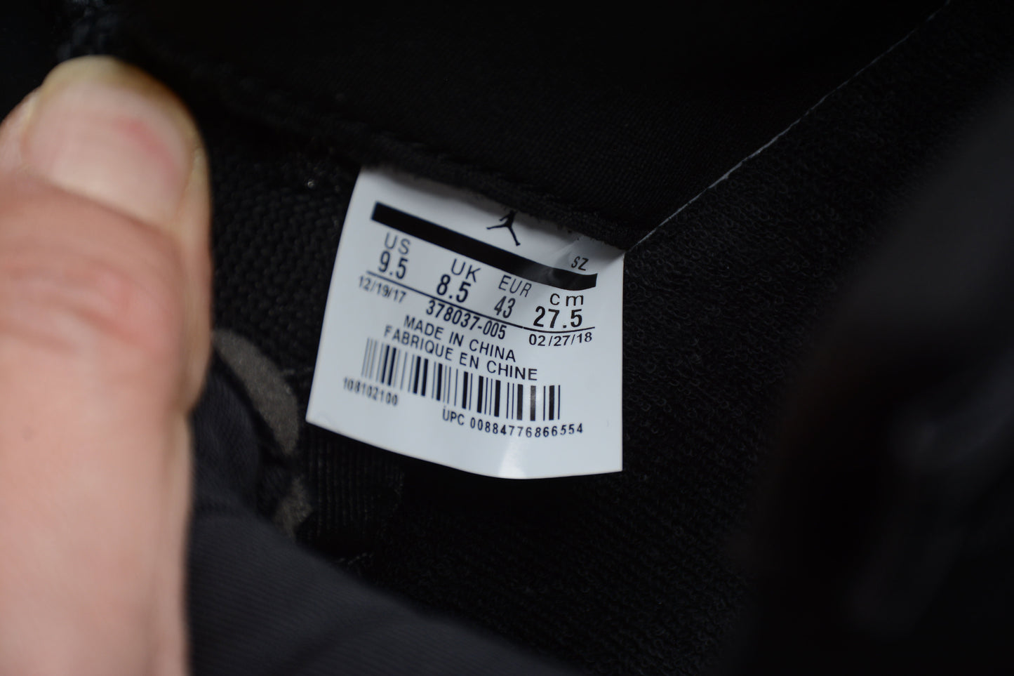 Air Jordan 11 "Gamma Black" 