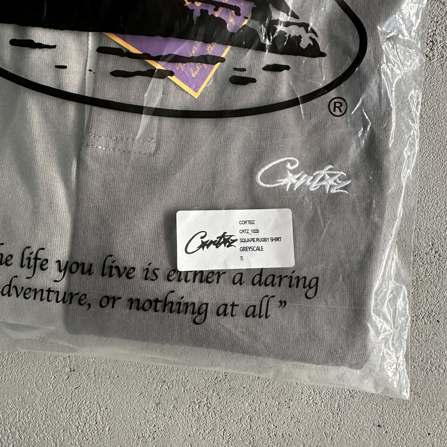 Corteiz Polo Langarm Block