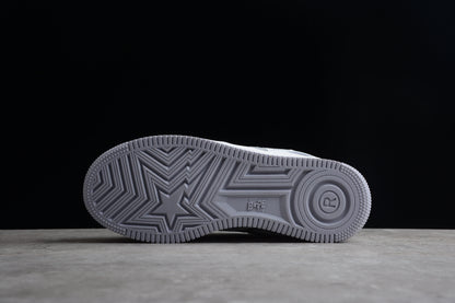 Bape Sta JJJJound Grau und Weiß 