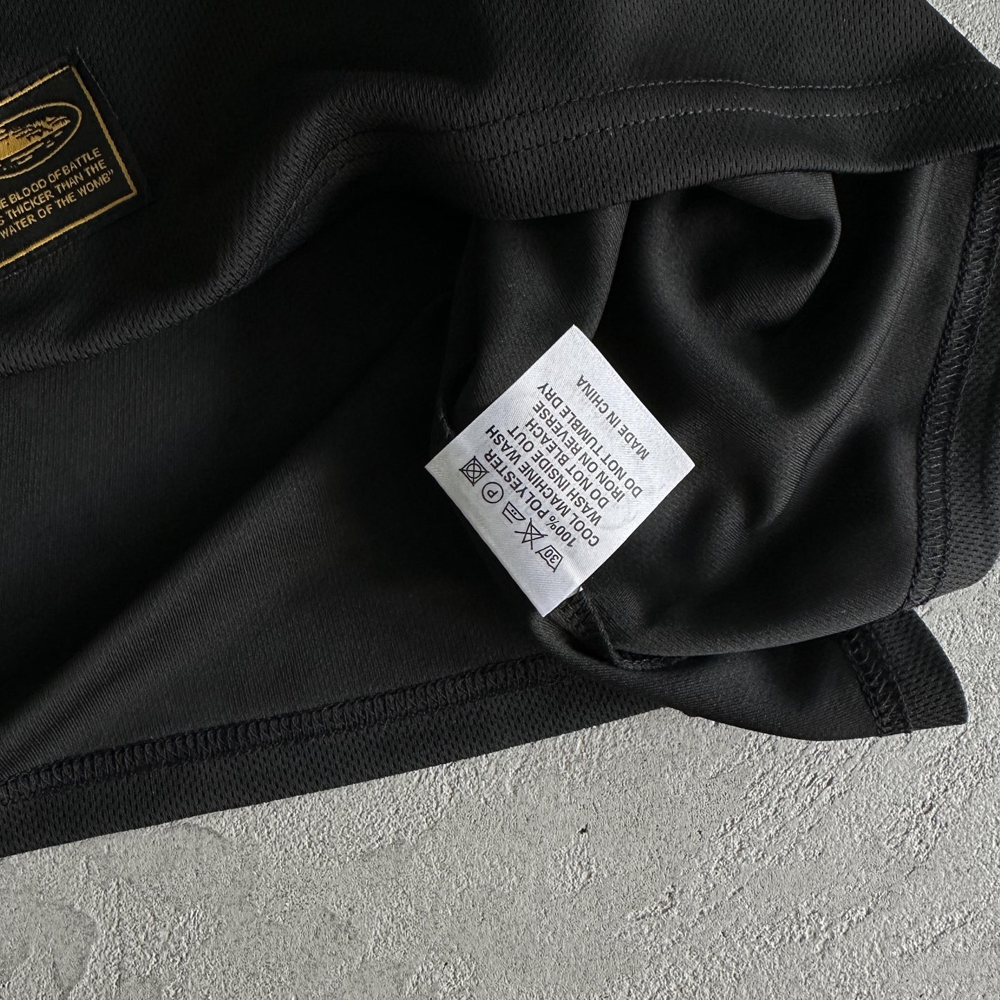 Corteiz Panel Jersey-Schwarz