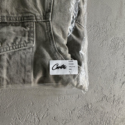 Giacca in denim Corteiz grigia